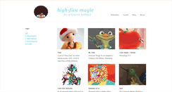 Desktop Screenshot of highfivemagic.com